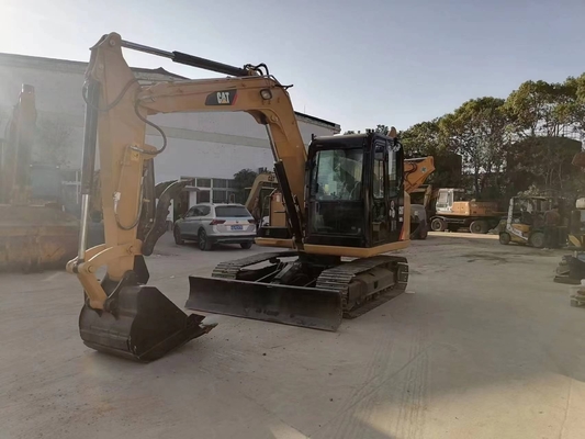 Excavadora diesel usada de 7 toneladas Caterpillar 307E2 con alta eficiencia operativa de Japón