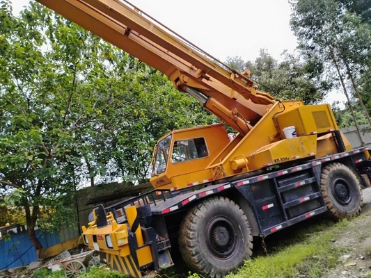 Japón grúa de segunda mano Kato 35T para equipos de construcción en buenas condiciones