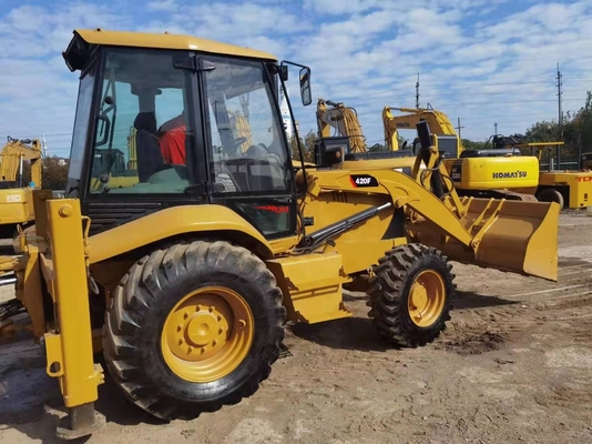 CAT 420F Excavadora Japón Cargador original 420 retroexcavadora usada con 0-2000 horas de trabajo