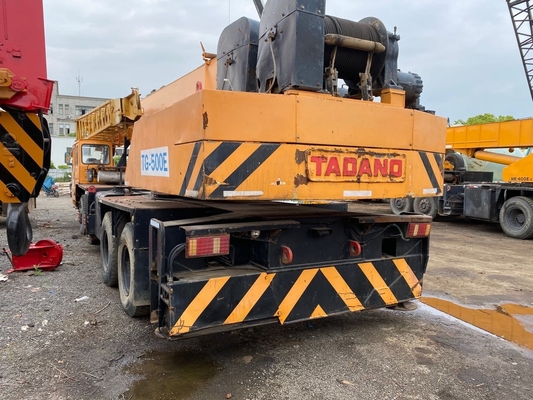 Equipo de elevación de grúas TADANO en Shanghái Max. Carga de elevación 50TON
