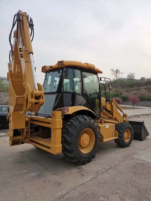Buen Japón Original 428 Usado CAT 428F Cargador de ruedas con y peso de la máquina 15000 KG