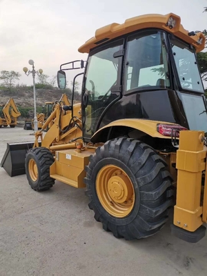 Buen Japón Original 428 Usado CAT 428F Cargador de ruedas con y peso de la máquina 15000 KG