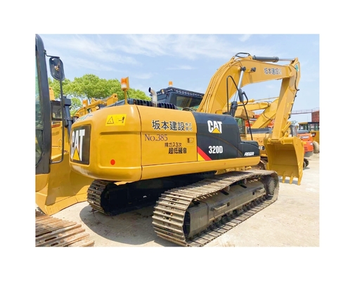 Japón Usado 20 toneladas Excavadora Diesel Caterpillar 320D 2017 con cilindro hidráulico Liyuan