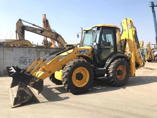 JCB 4CX de Japón con buena capacidad de cubos