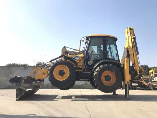 JCB 4CX de Japón con buena capacidad de cubos