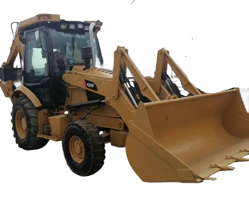 CAT 420F Cargador de retroexcavadora con válvula hidráulica Liyuan de Japón de 15 toneladas de peso operativo