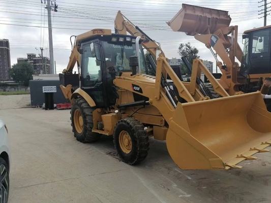 CAT 420F Cargador de retroexcavadora con válvula hidráulica Liyuan de Japón de 15 toneladas de peso operativo