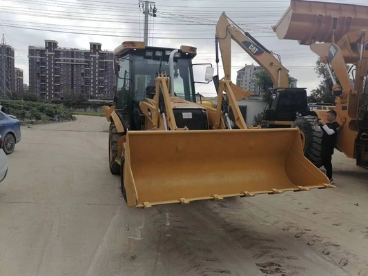 CAT 420F Cargador de retroexcavadora con válvula hidráulica Liyuan de Japón de 15 toneladas de peso operativo