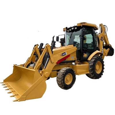 Japón Original JCB 3CX Cargador de retroexcavadora 15TON Equipo de ingeniería de construcción usado