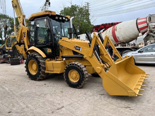 Japón Original JCB 3CX Cargador de retroexcavadora 15TON Equipo de ingeniería de construcción usado