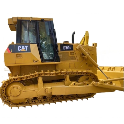 Excavadora usada Caterpillar D7G2 con válvula hidráulica Liyuan a un precio asequible en Shanghai