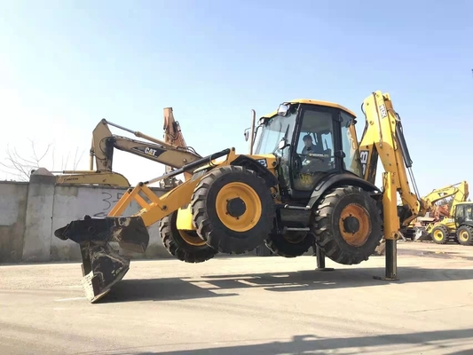 Cargador de JCB 4CX usado Cargador de retroexcavadora de 15TON con cilindro hidráulico Nabtesco de Japón