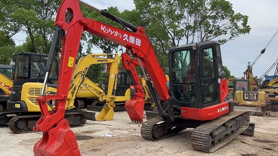 2000 KG Liyuan bomba hidráulica usada Kubota KX163-5 excavadora en excelentes condiciones