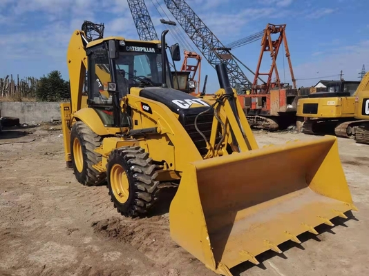 2017 año usado Japón pintura original 20ton Caterpillar 420F tipo móvil cargador de ruedas