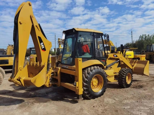 2017 año usado Japón pintura original 20ton Caterpillar 420F tipo móvil cargador de ruedas