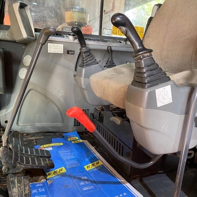 Pintura original usada Excavadora de rastreo Doosan DX55 de 5,5 toneladas con cilindro hidráulico Liyuan