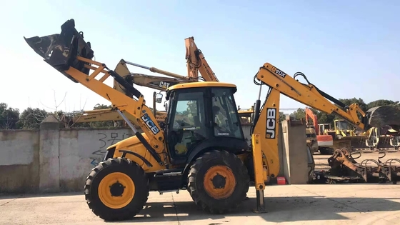 Jcb 4CX Cargador de retroexcavadora usado de 20 toneladas Japón Cargador de pintura original Cargador de ruedas de tipo móvil