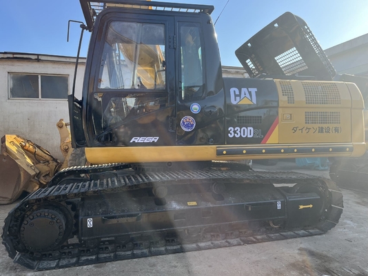 330D2L Excavadora de segunda mano CAT 330D2L con 20000 KG de peso de la máquina