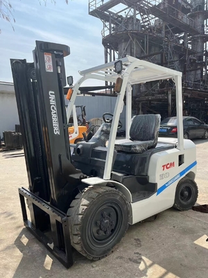 TCM FD30 3 toneladas Mini montacargas diésel para camiones de transporte de palés para contenedores de almacén