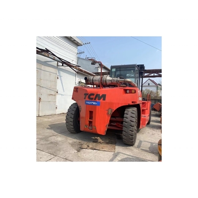 Motor diésel de mini carretillas elevadoras TCM de 25 toneladas para camiones de carga de paletas de contenedores de almacén