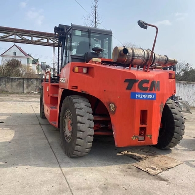 Motor diésel de mini carretillas elevadoras TCM de 25 toneladas para camiones de carga de paletas de contenedores de almacén