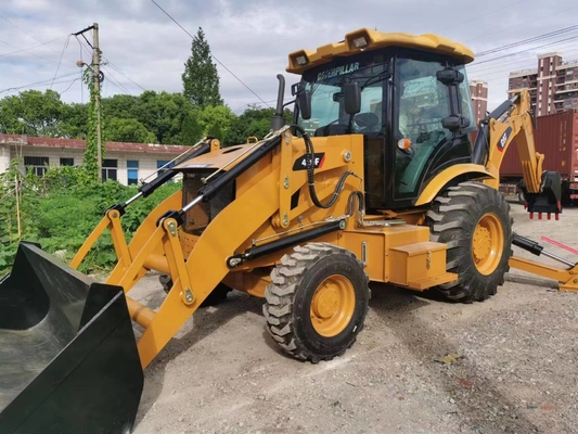 Japón original 9TON EPA Motor cummis Cargador de retroexcavadora hidráulica CAT 420F en Shanghai