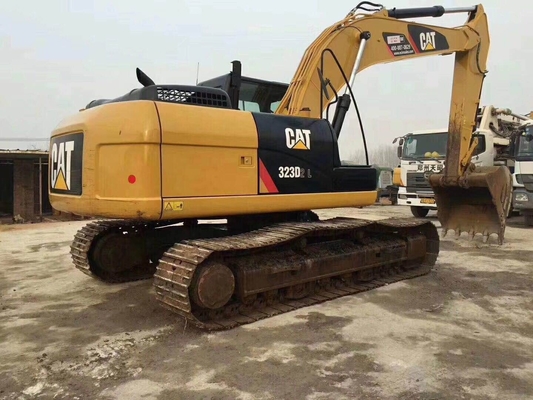 Japón original de pintura Caterpillar 323D2L Excavadora usada con bomba hidráulica Liyuan