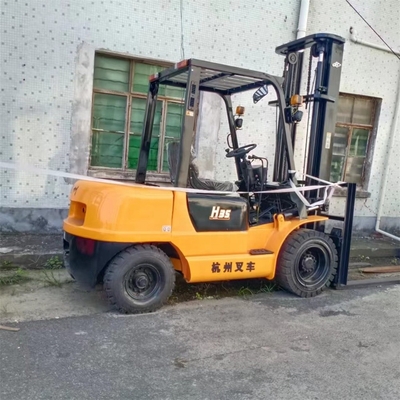 Motor original Hangcha H35 3,5 toneladas con clip de ladrillo montacargas usados 3000 KG peso hecho