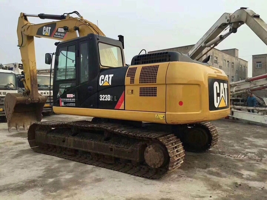 Japón original de pintura Caterpillar 323D2L Excavadora usada con bomba hidráulica Liyuan