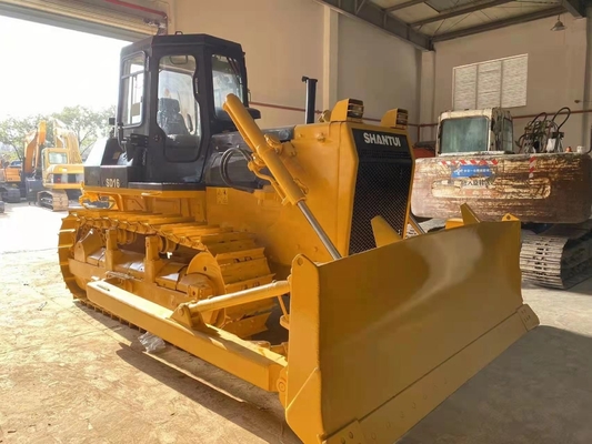 Bulldozer SD16 de Shantui usado con pintura original y motor EPA en buenas condiciones