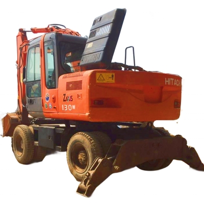 Hitachi ZX130 Excavadora de 13 toneladas Excavadora usada con pintura original de Japón