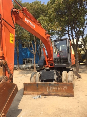 Hitachi ZX130 Excavadora de 13 toneladas Excavadora usada con pintura original de Japón