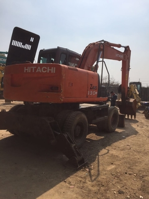Hitachi ZX130 Excavadora de 13 toneladas Excavadora usada con pintura original de Japón