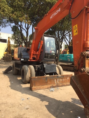 Hitachi ZX130 Excavadora de 13 toneladas Excavadora usada con pintura original de Japón