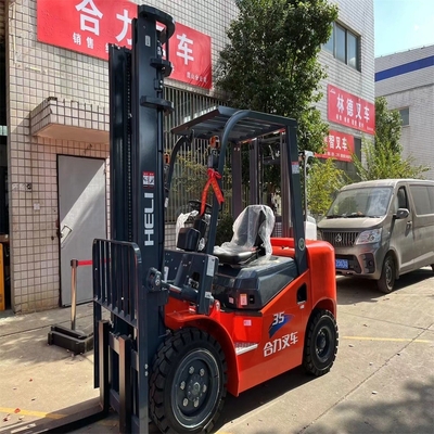 Helicóptero 35 3.5 toneladas Usado Camión elevador de horquilla Motor original listo para su manejo de materiales