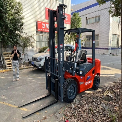 Helicóptero 35 3.5 toneladas Usado Camión elevador de horquilla Motor original listo para su manejo de materiales