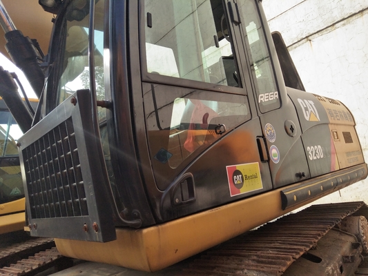 Excavadora usada Japón pintura original Caterpillar 323D2L tipo de movimiento de rastreador