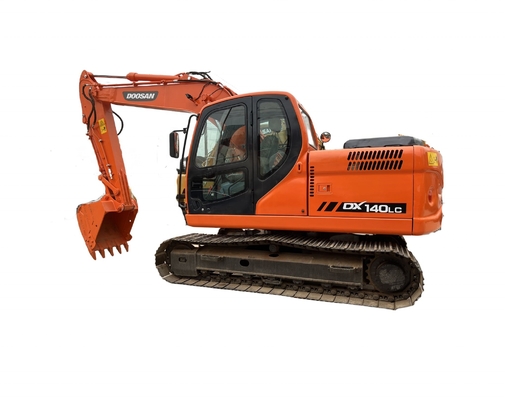 Excavadora Doosan DX140LC con motor original y cilindro hidráulico Liyuan de Japón