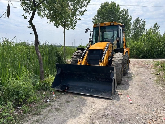 JCB4CX Cargador de retroexcavadora hidráulica usada con motor EPA en el Reino Unido y los EE.UU.