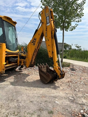 JCB4CX Cargador de retroexcavadora hidráulica usada con motor EPA en el Reino Unido y los EE.UU.
