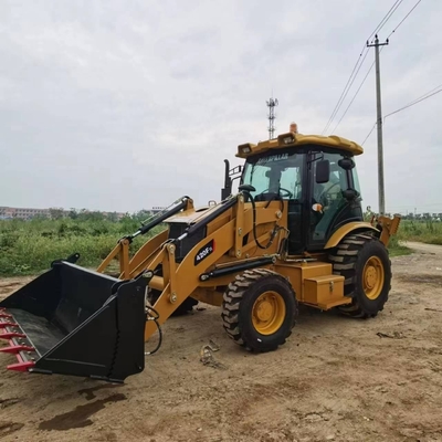 Japón pintura original usado retroexcavadora HINO motor de 20 toneladas Caterpillar 420F para Sal