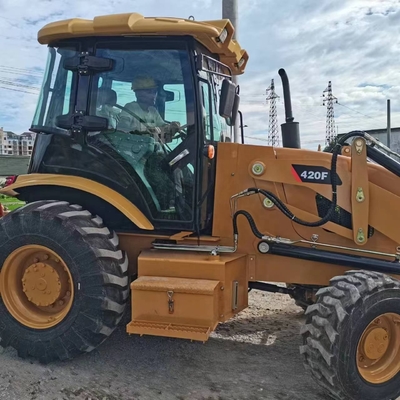 Carga nominal de 7 toneladas Cargador de segunda mano usado Caterpillar CAT 420F a un precio asequible de Japón