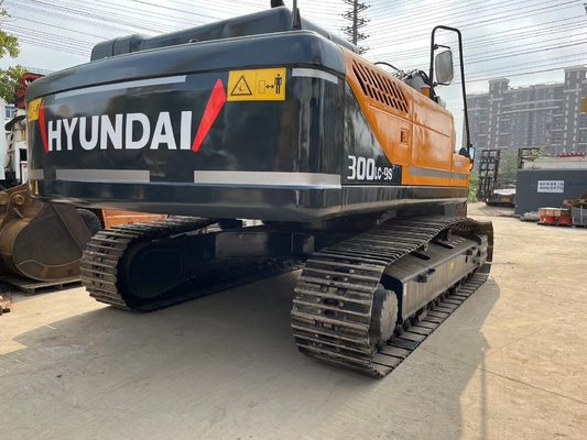 Corea Usado Excavadora Hyundai 300LC-9S pintura original totalmente hidráulico sistema de excavadora de rastreo