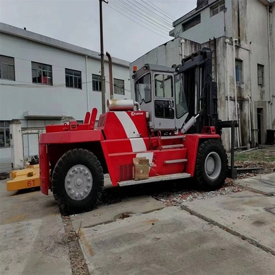 Facilidad de operación 25 toneladas Kalmar 25 carretilla elevadora de carga pesada con 0-2000 horas de trabajo