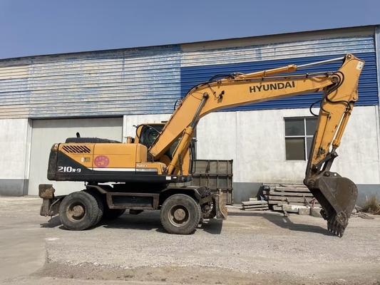 Pintura original Hyundai 210W-9 Excavadora 21000 kg Peso de la máquina Liyuan bomba hidráulica