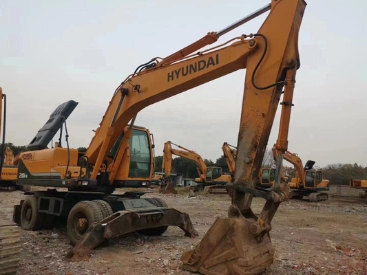 Pintura original Hyundai 210W-9 Excavadora 21000 kg Peso de la máquina Liyuan bomba hidráulica
