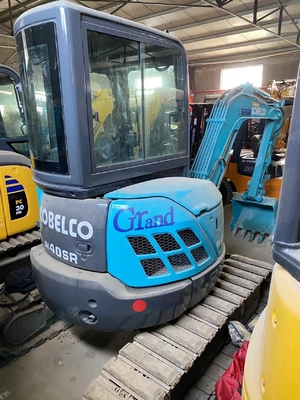Excavadora usada Kobelco SK40SR con cilindro hidráulico Liyuan en Japón