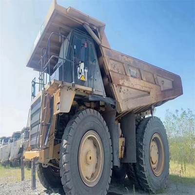77700 KG Caterpillar CAT 777D camión de minería de rocas en excelente estado de trabajo