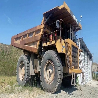 77700 KG Caterpillar CAT 777D camión de minería de rocas en excelente estado de trabajo