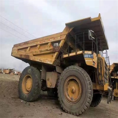 77700 KG Caterpillar CAT 777D camión de minería de rocas en excelente estado de trabajo